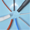 Silicone rubber heat-shrinkable tubes