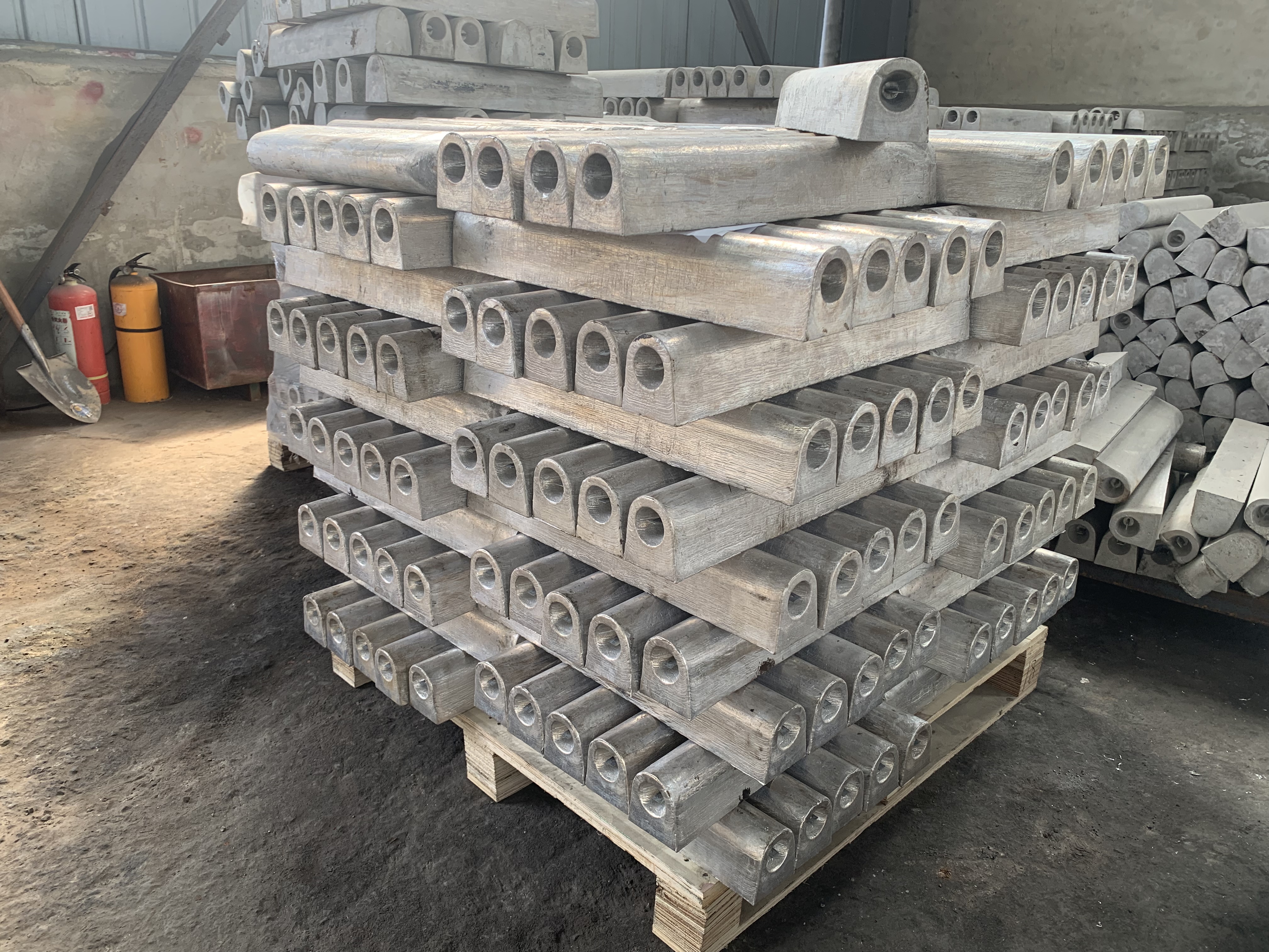 High Potential Magnesium Anodes with Standard Ribbon Core