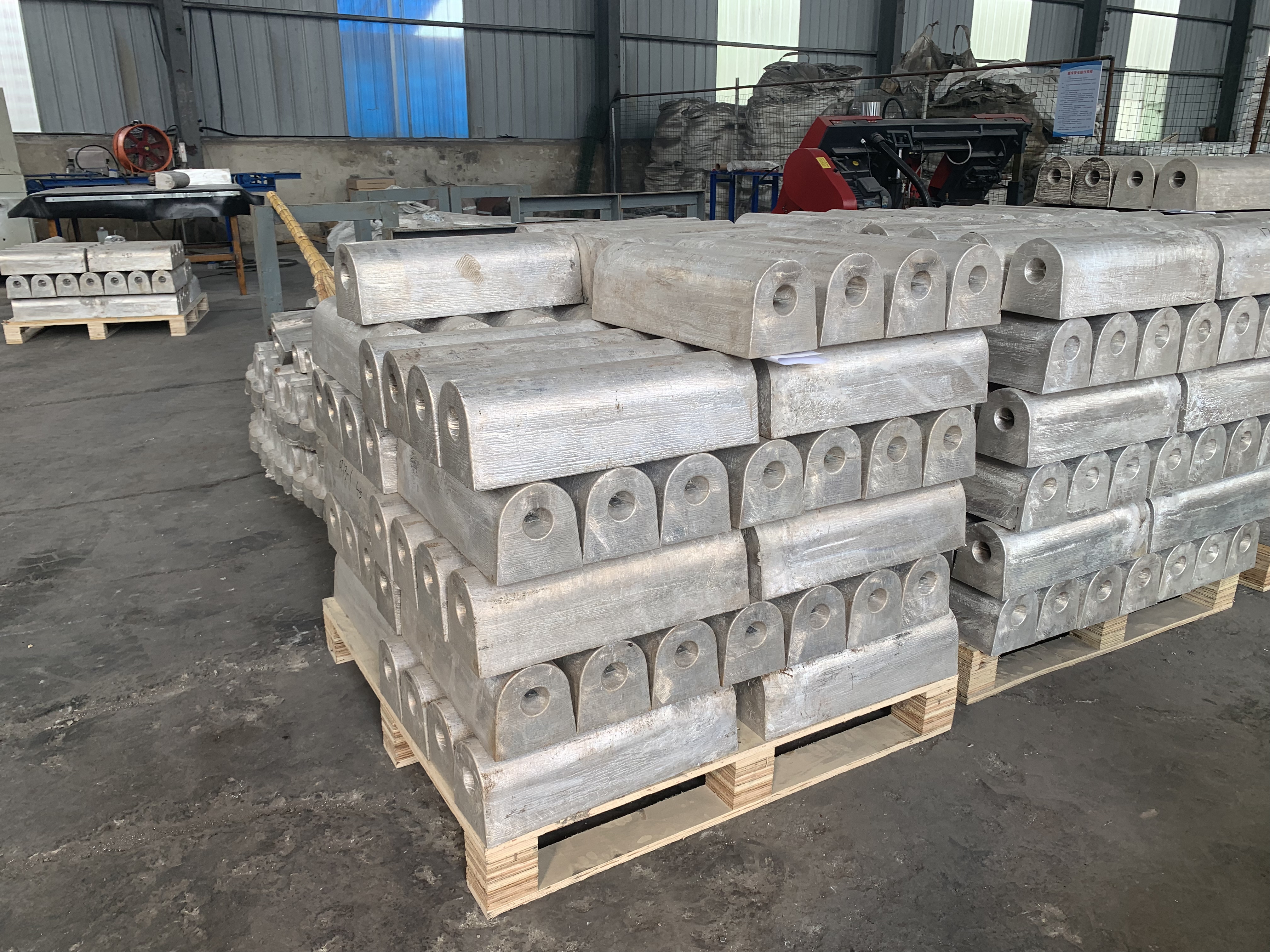 High Potential Magnesium Anodes with Standard Ribbon Core