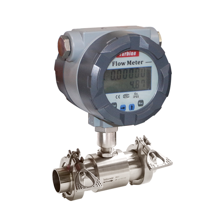 LWS Sanitary Liquid Turbine Flow Meter